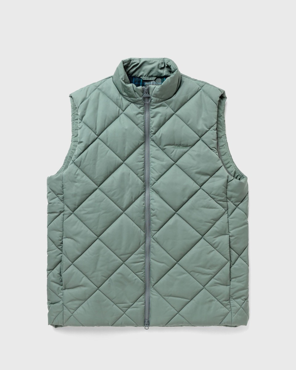 Barbour Barbour Finchley Gilet Green Male Vests Now Available At In Bstn Mens JACKETS GOOFASH
