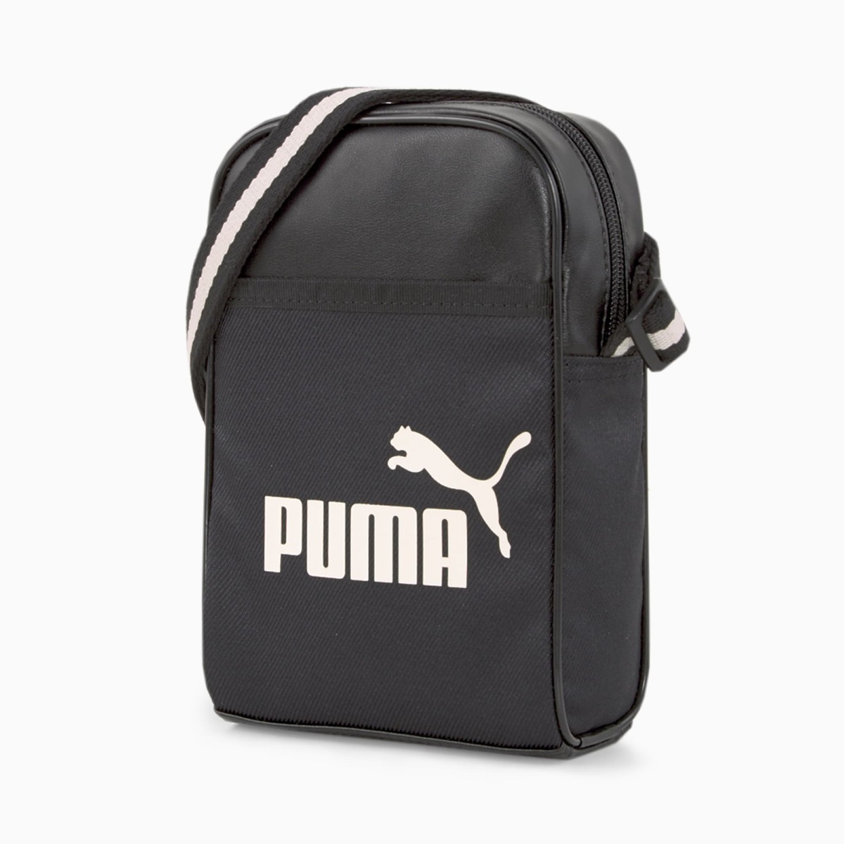 Black Compact Shoulder Bag Campus For Women Puma Womens BAGS GOOFASH