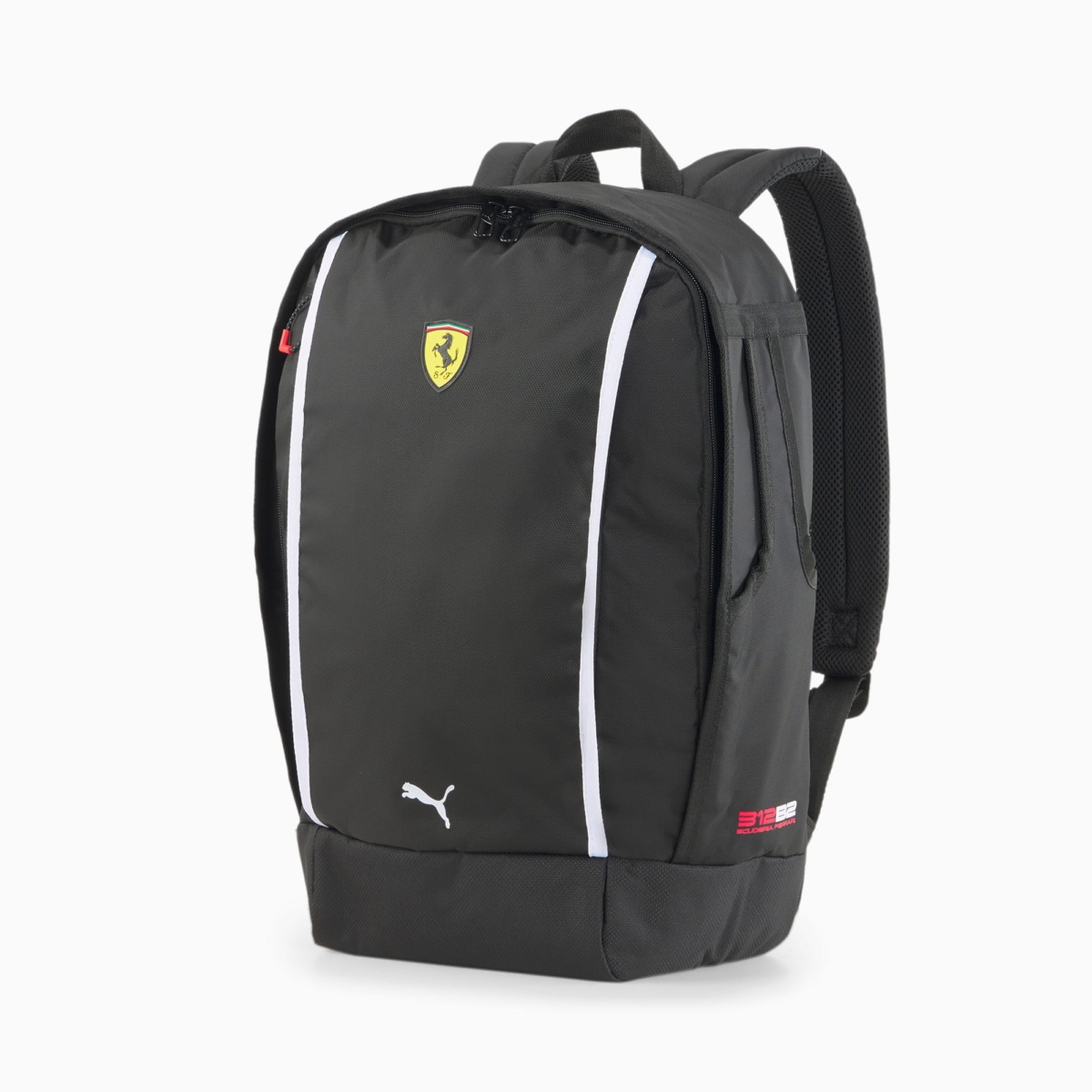 Black Men Scuderia Ferrari Sptwr Race Backpack Sneakers Puma Mens BAGS GOOFASH