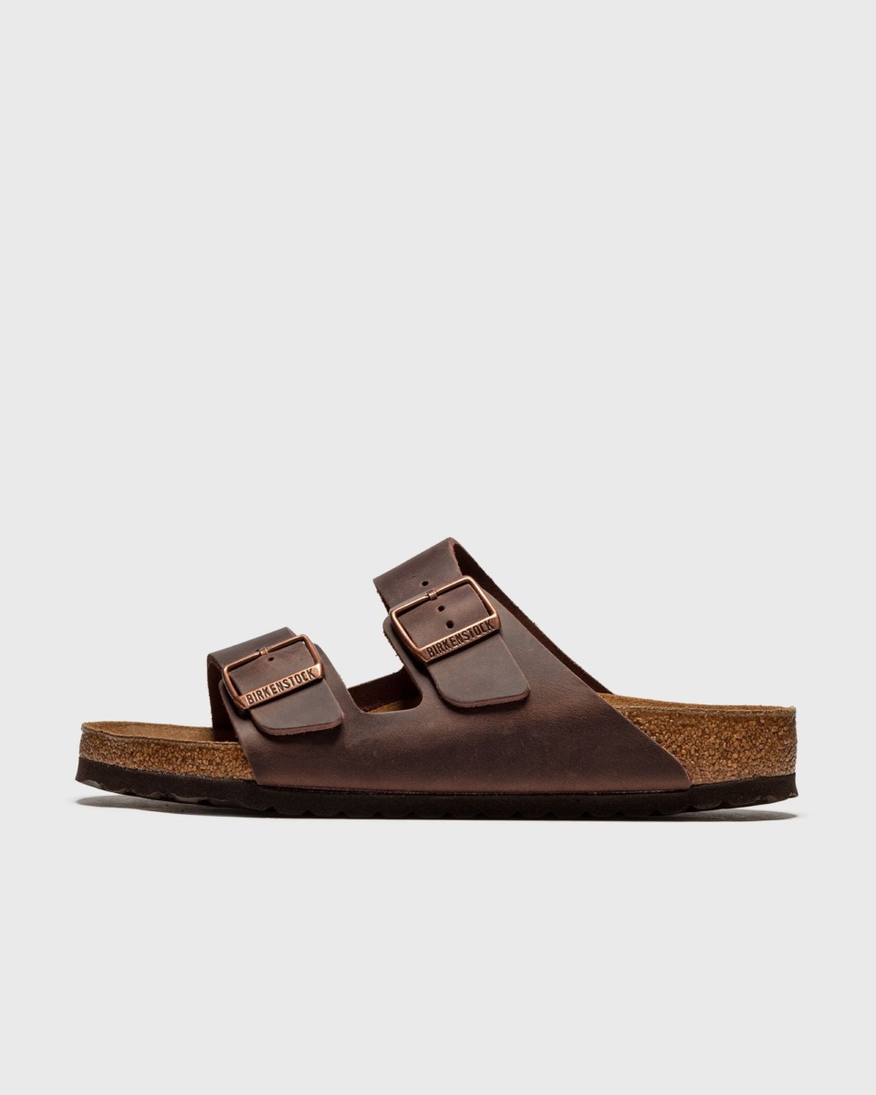 Bstn Birkenstock Arizona Nu Oiled Habana Brown Male Sandals & Slides Now Available At In Mens SANDALS GOOFASH