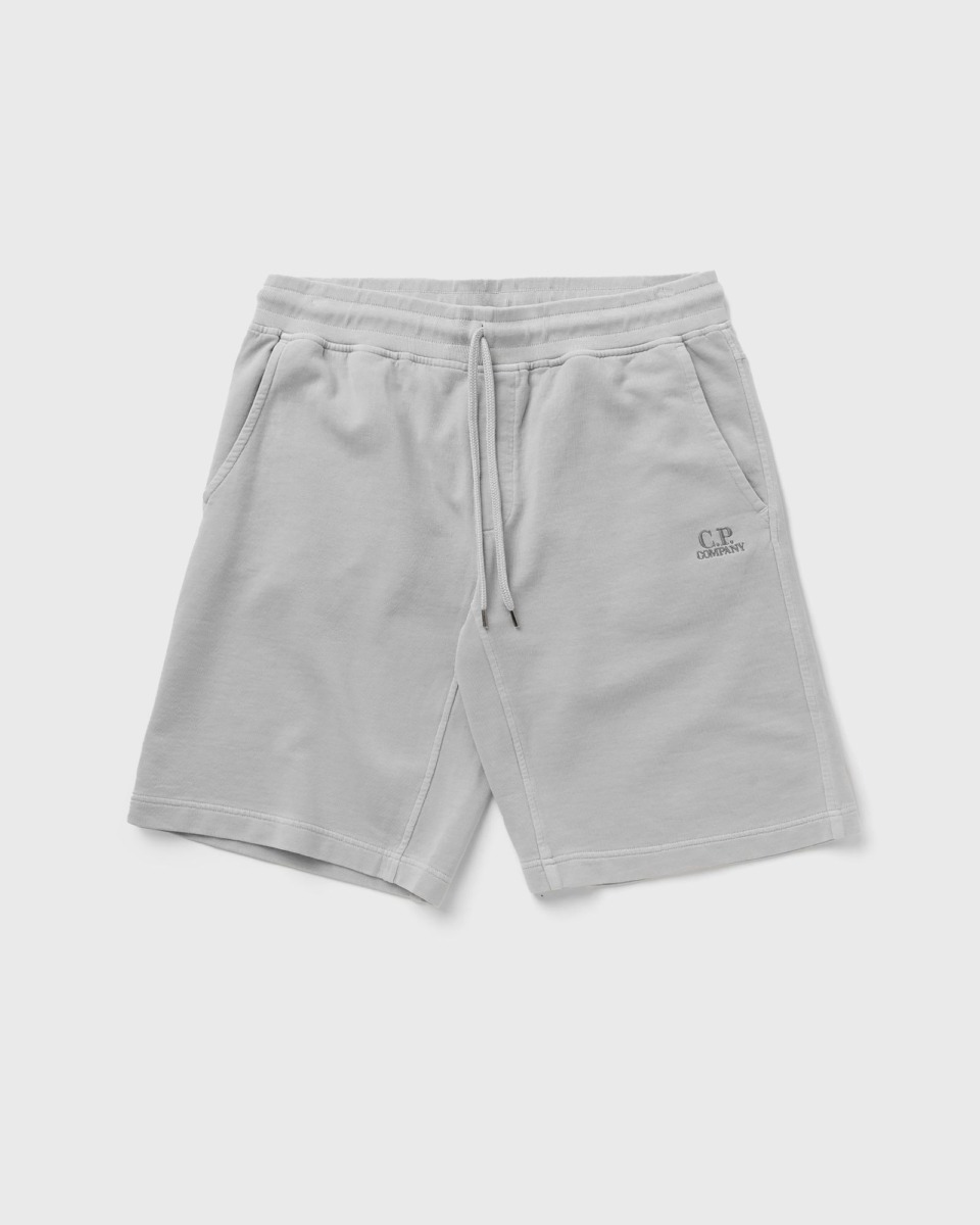 Bstn C.P. Company Cp Company Fleece Shorts Grey Male Casual Shortssport & Team Shorts Now Available At In Mens SHORTS GOOFASH