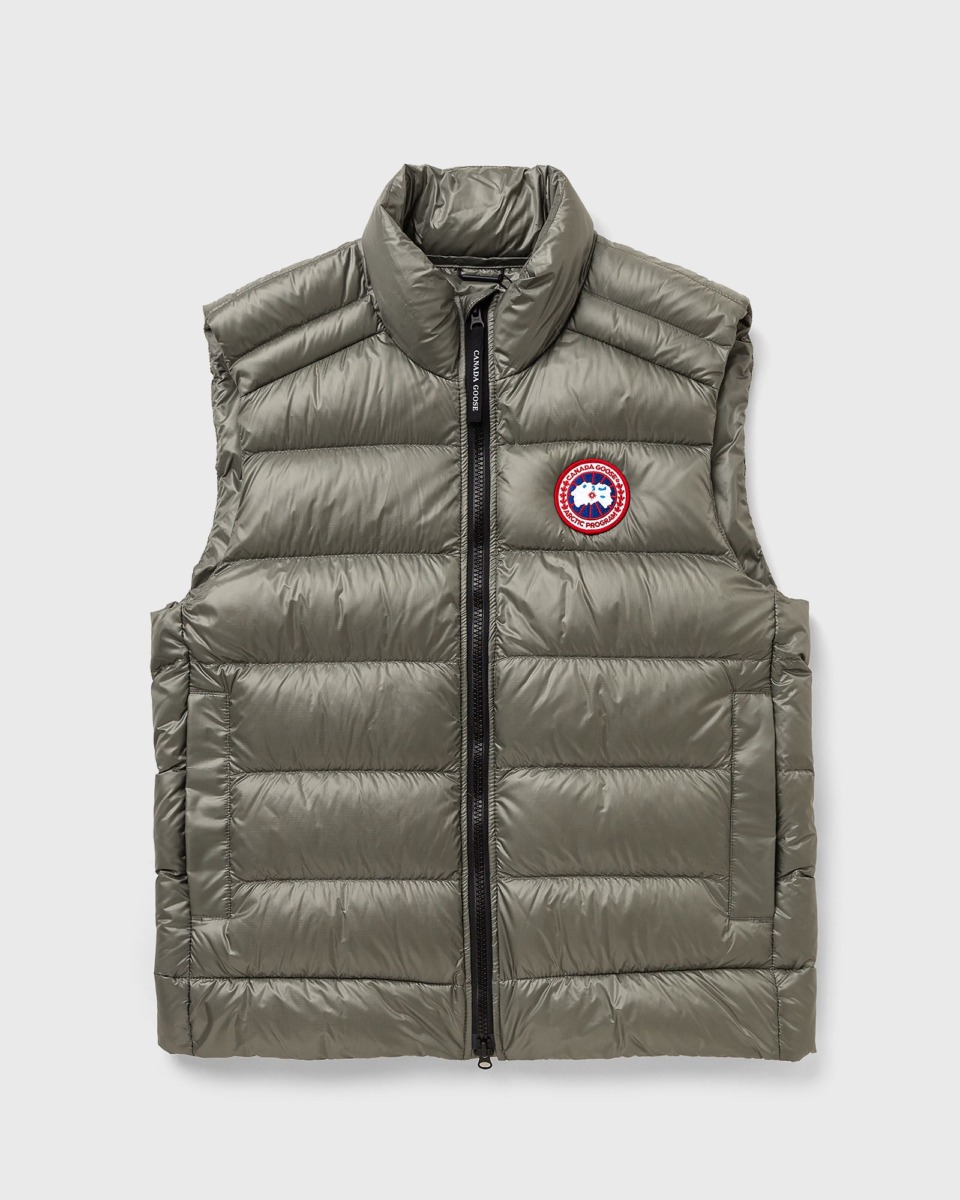 Bstn Canada Goose Crofton Vest Green Male Vests Now Available At In Mens JACKETS GOOFASH