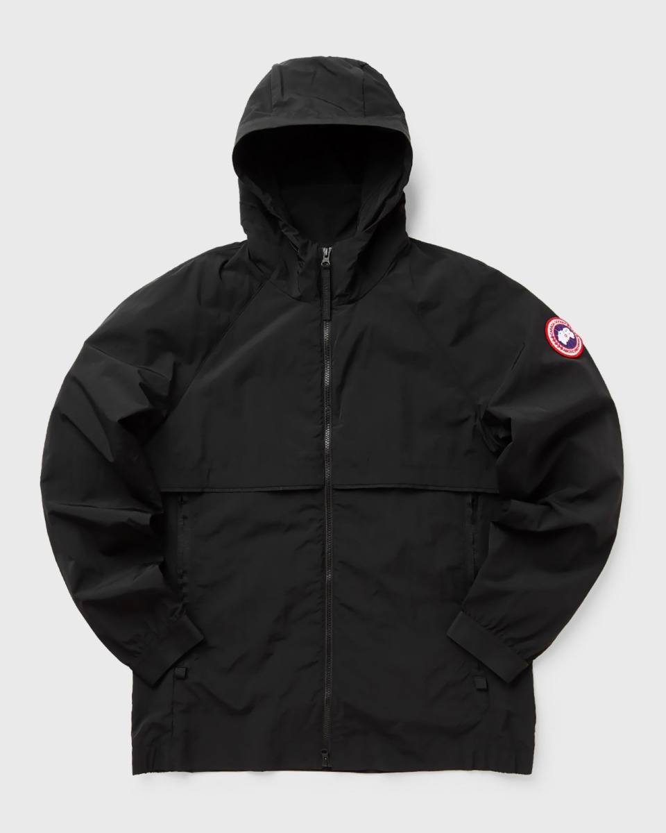 Bstn Canada Goose Faber Hoody Black Male Windbreaker Now Available At In Mens JACKETS GOOFASH