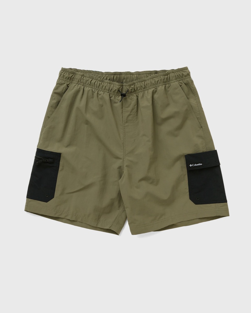 Bstn Columbia Summerdry Brief Short Green Male Casual Shorts Now Available At In Mens SHORTS GOOFASH