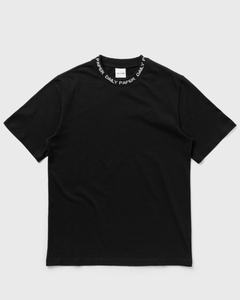 Bstn Daily Paper Erib Tee Black Male Shortsleeves Now Available At In Mens T-SHIRTS GOOFASH
