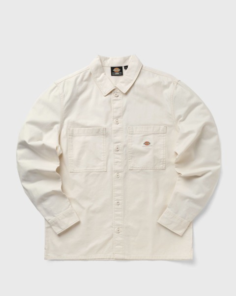 Bstn Dickies Florala Shirt Beige Male Overshirts Now Available At In Mens SHIRTS GOOFASH