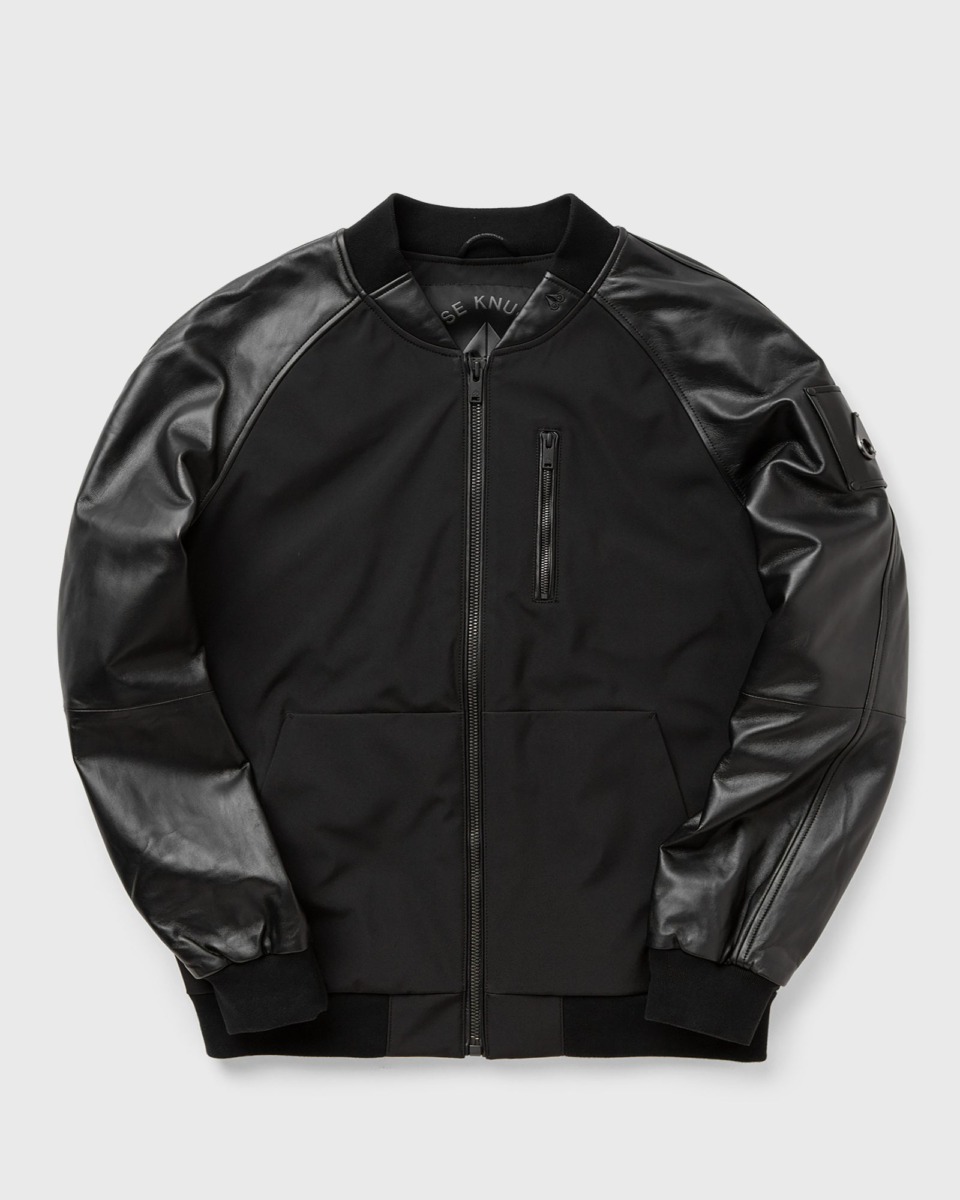 Bstn Moose Knuckles Rouge Park Bomber Black Male Bomber Jackets Now Available At In Mens JACKETS GOOFASH