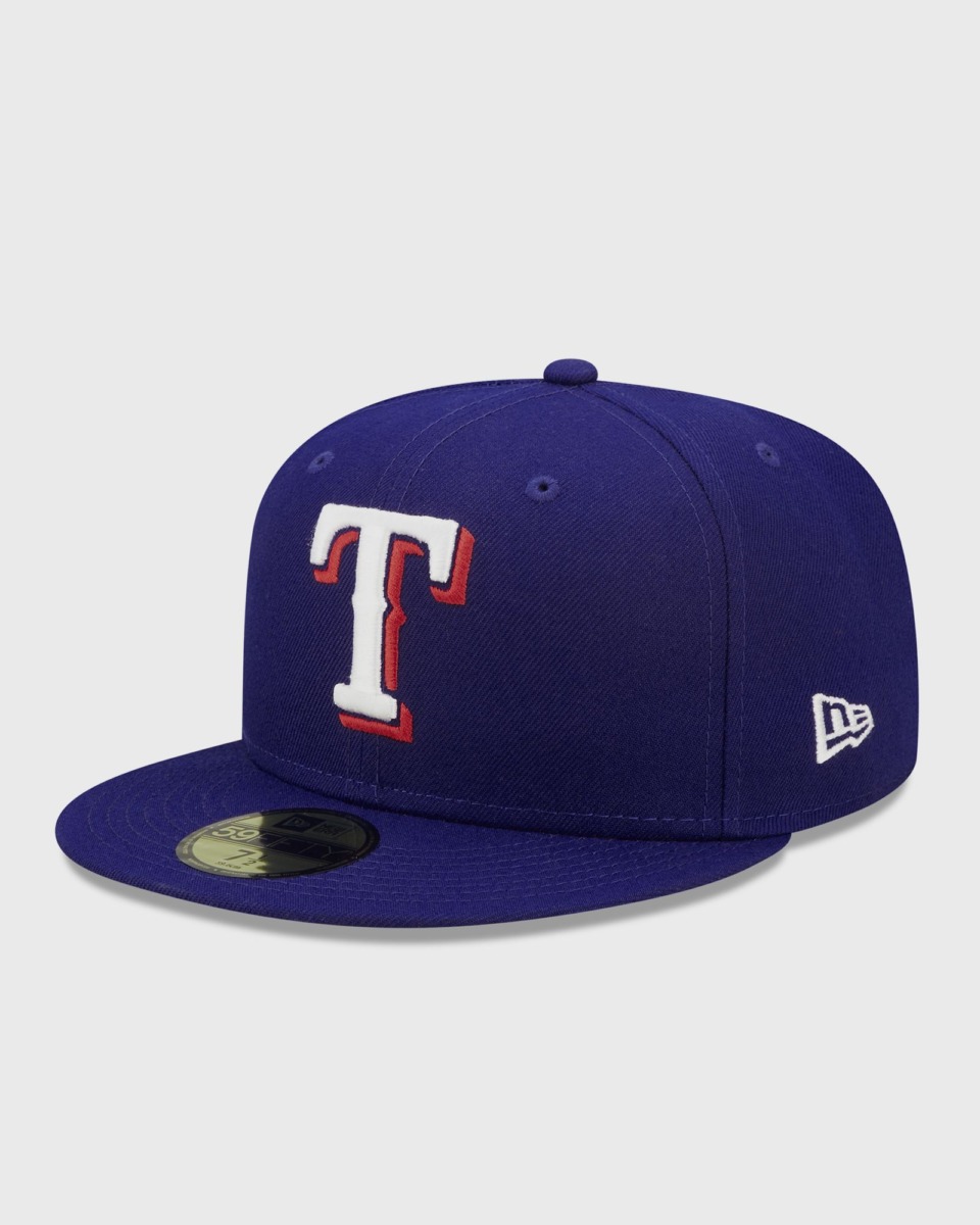 Bstn New Era Mlb Ac Perf Emea Texas Rangers Otc Blue Male Caps Now Available At In Mens CAPS GOOFASH