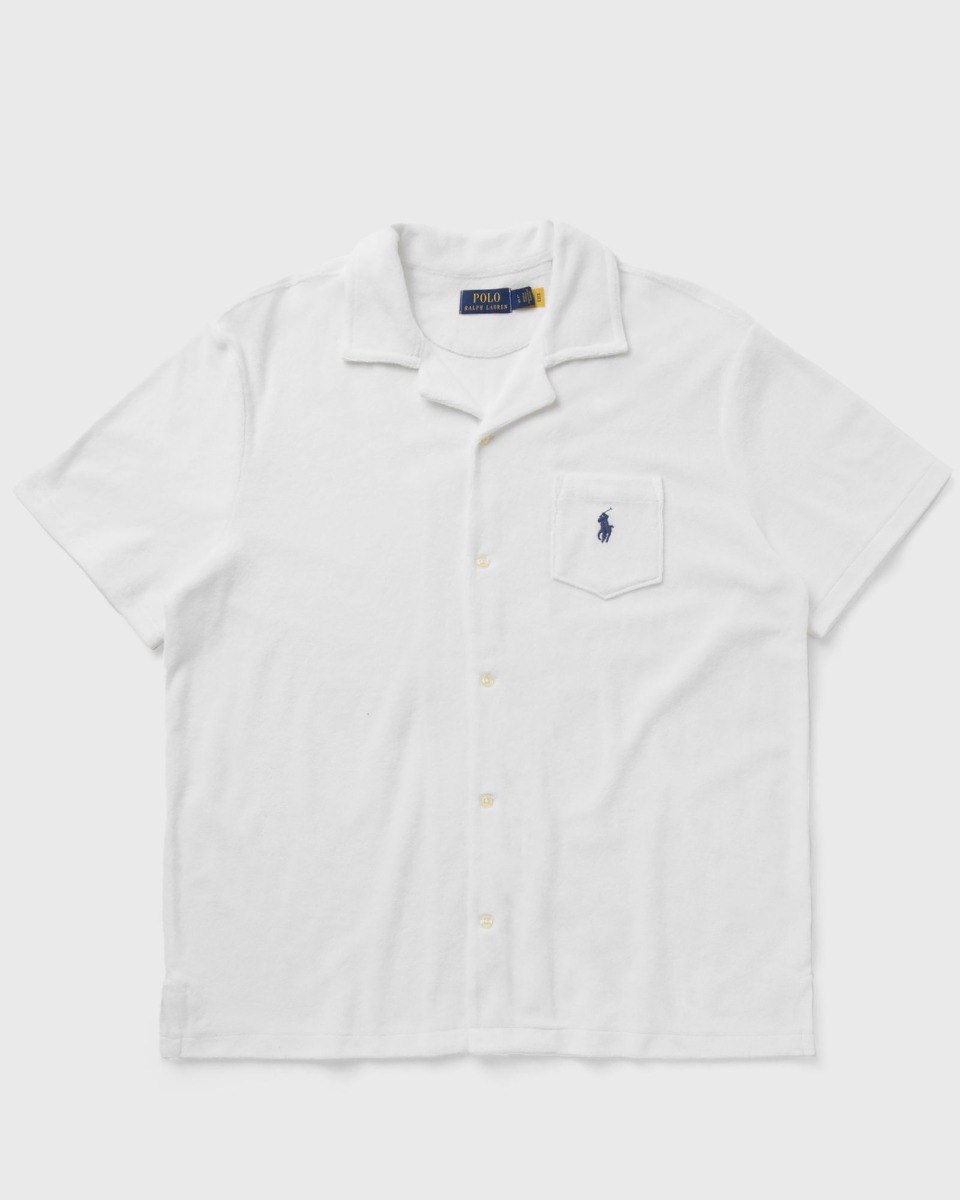 Bstn Polo Ralph Lauren Ssfbm Ss Sport-Shirt White Male Shortsleeves Now Available At In Mens POLOSHIRTS GOOFASH
