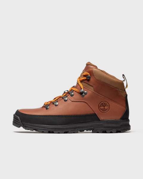 Bstn Timberland World Hiker Mid Brown Male Boots Now Available At In Mens BOOTS GOOFASH