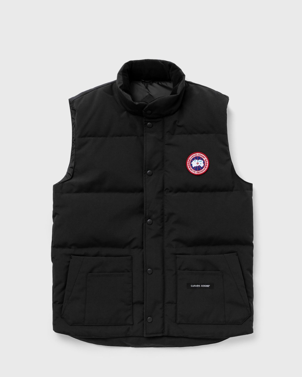 Canada Goose Freestyle Crew Vest Black Male Vests Now Available At In Bstn Mens JACKETS GOOFASH