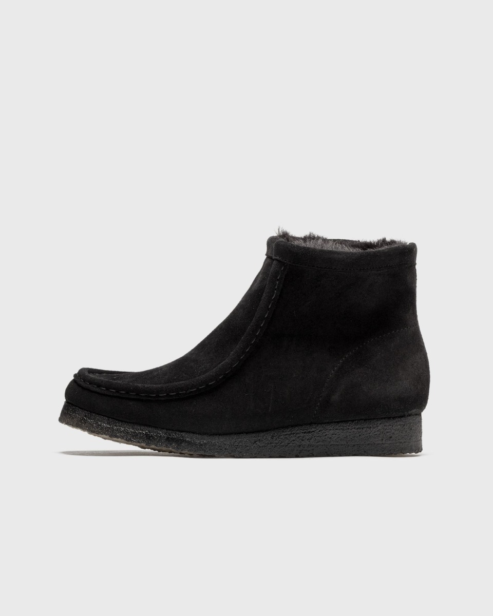 Clarks Originals Wmns Wallabee Hi Black Female Boots Now Available At In Bstn Womens BOOTS GOOFASH