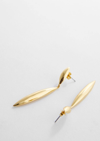 Gold Druppel Earrings Mango Womens JEWELRY GOOFASH