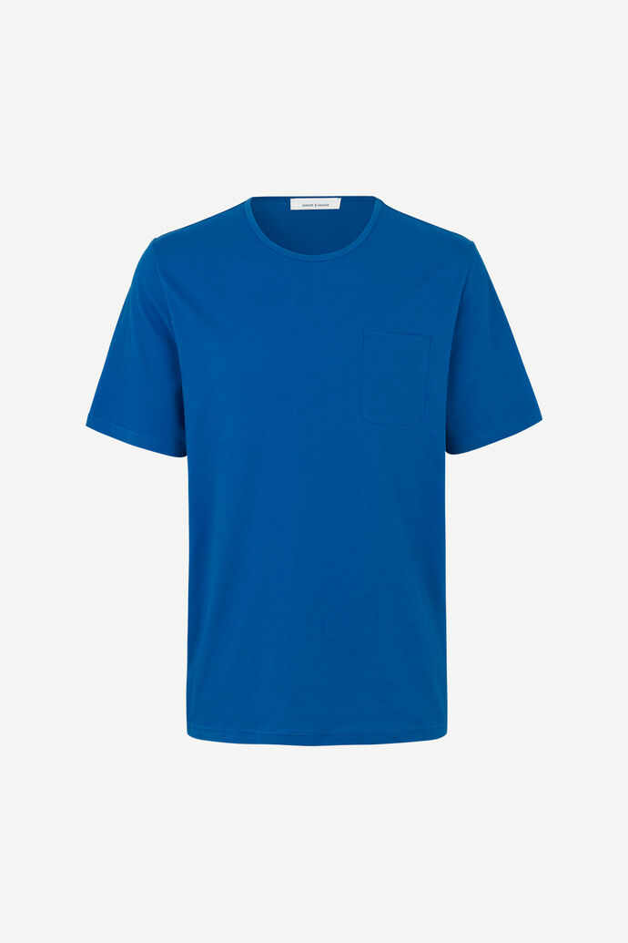 Men Samsoe & Samsoe Samsøe & Samsøe Find T-Shirt Classic Blue Mens T-SHIRTS GOOFASH
