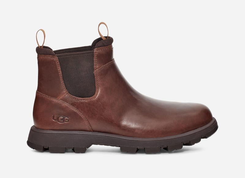 Men Ugg Ugg Hillmont Chelsea Boot For In Brown Mens BOOTS GOOFASH