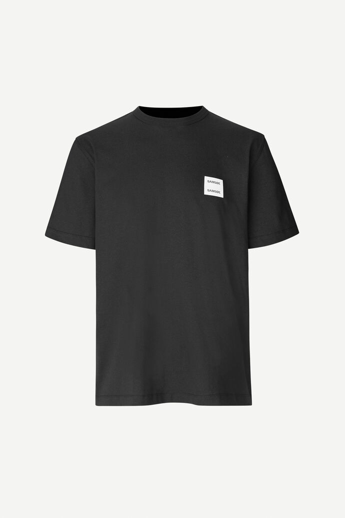 Men's Samsoe & Samsoe Samsøe & Samsøe T-Shirt Black Mens T-SHIRTS GOOFASH