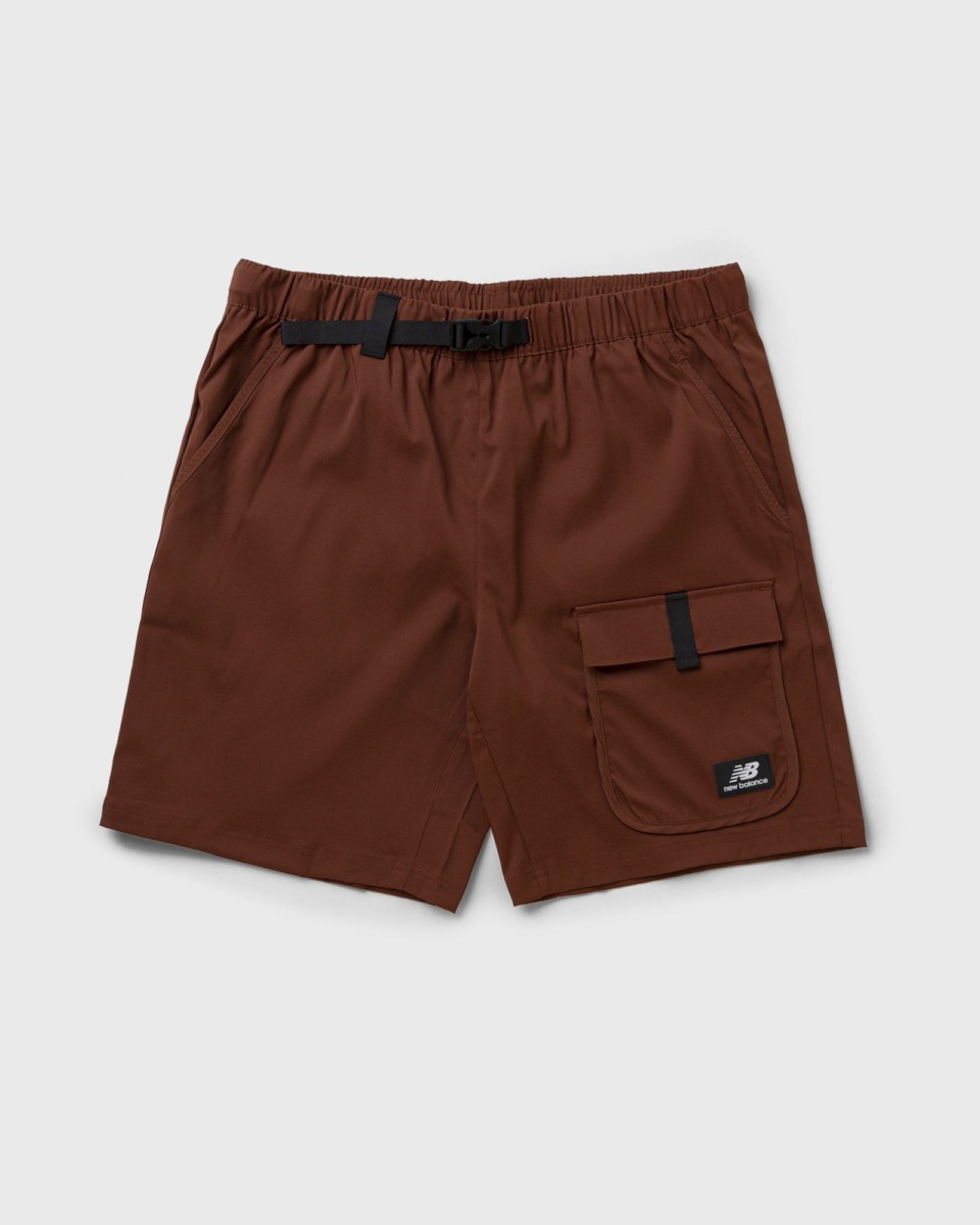 New Balance All Terrain Short Brown Male Casual Shorts Now Available At In Bstn Mens SHORTS GOOFASH