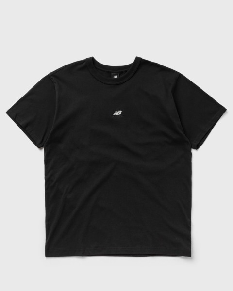 New Balance Athletics Graphics Tee Black Male Shortsleeves Now Available At In Bstn Mens T-SHIRTS GOOFASH