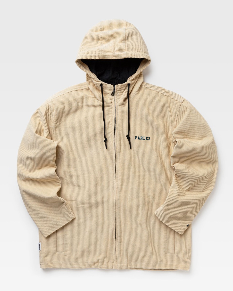 Parlez Akers Jacket Beige Male Coats Now Available At In Bstn Mens JACKETS GOOFASH