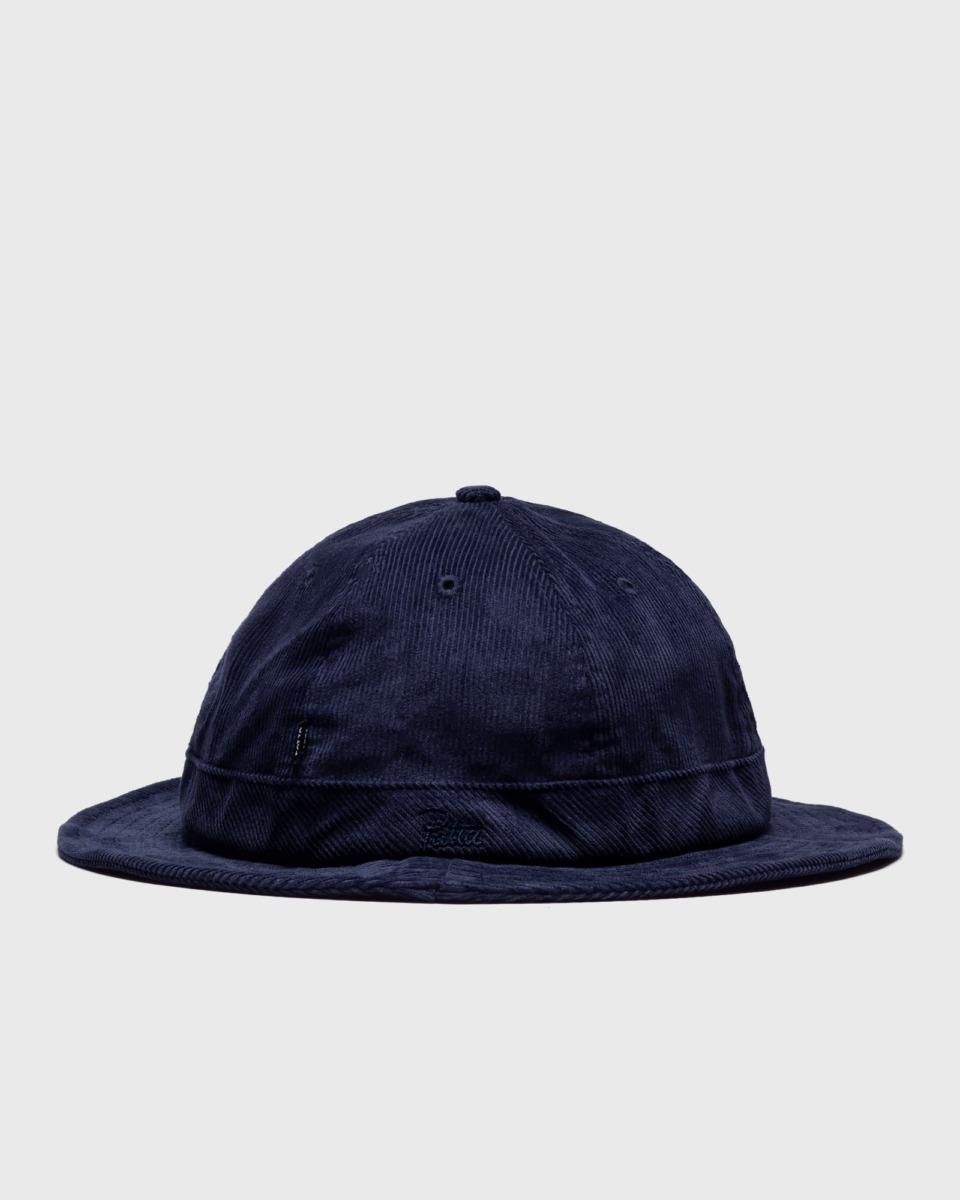 Patta Patta Corduroy Bell Hat Blue Male Hats Now Available At In Bstn Mens HATS GOOFASH