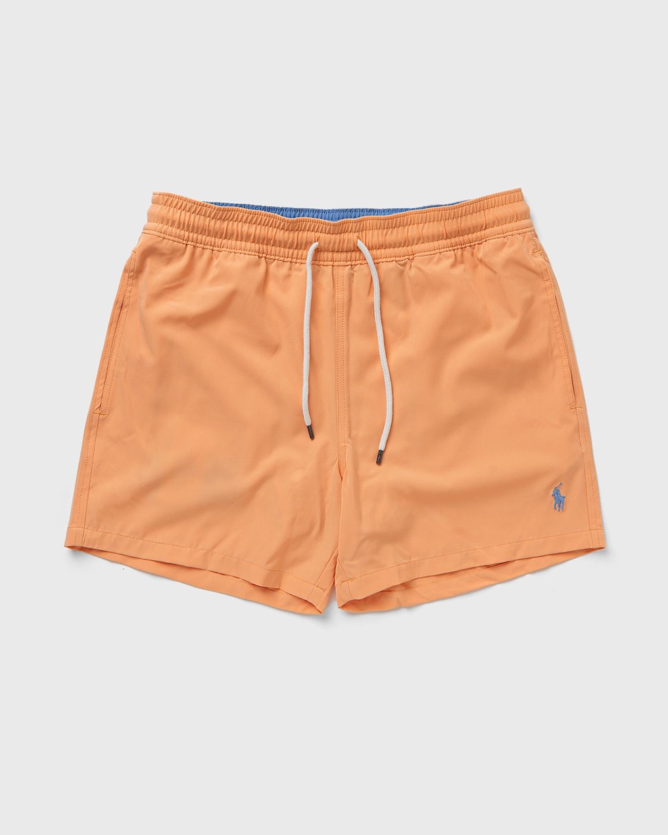 Polo Ralph Lauren Slftraveler Mid Trunk Orange Male Casual Shorts Now Available At In Bstn Mens SHORTS GOOFASH