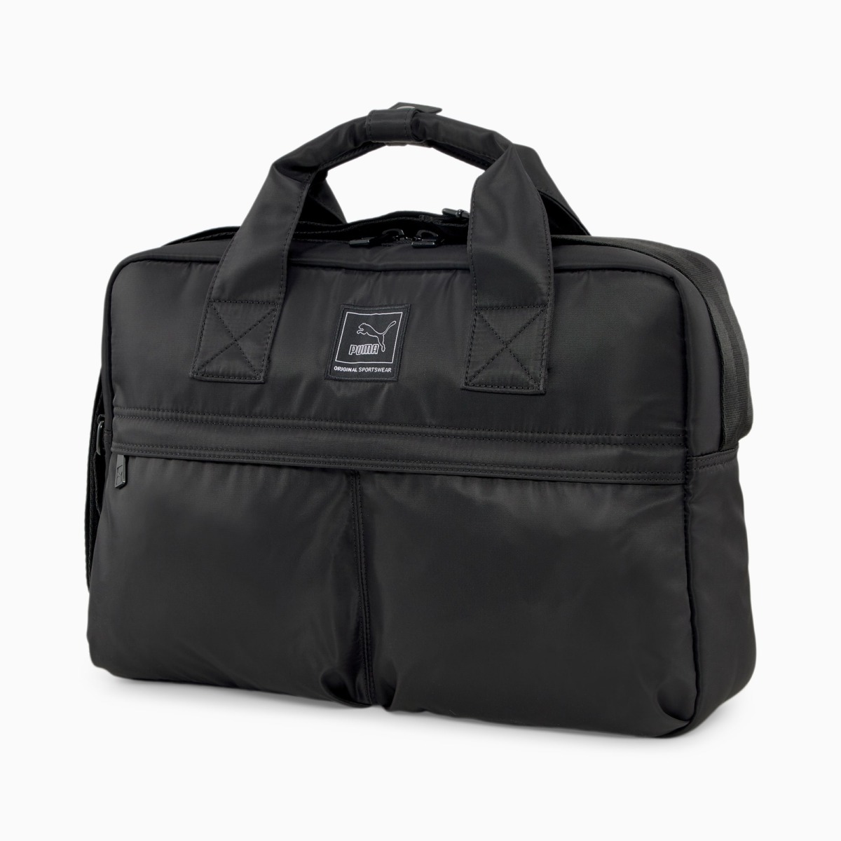 Puma Black Men Classics Lv Woven Briefcase Bag Mens BAGS GOOFASH