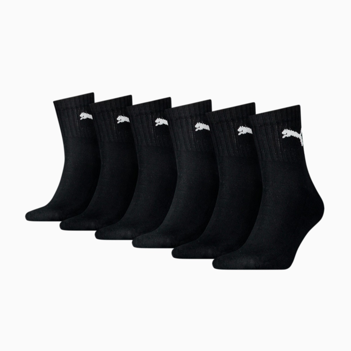 Puma Black Unisex Short Striped Socks For Women Womens SOCKS GOOFASH