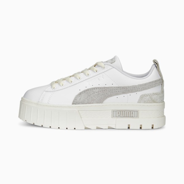 Puma White Mayze Thrifted Sneakers Women Shoes Womens SNEAKER GOOFASH