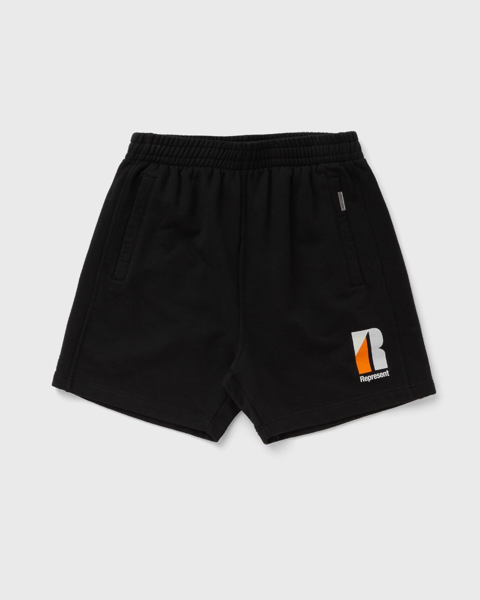 Represent Decade Of Speed Shorts Black Male Sport & Team Shorts Now Available At In Bstn Mens SHORTS GOOFASH