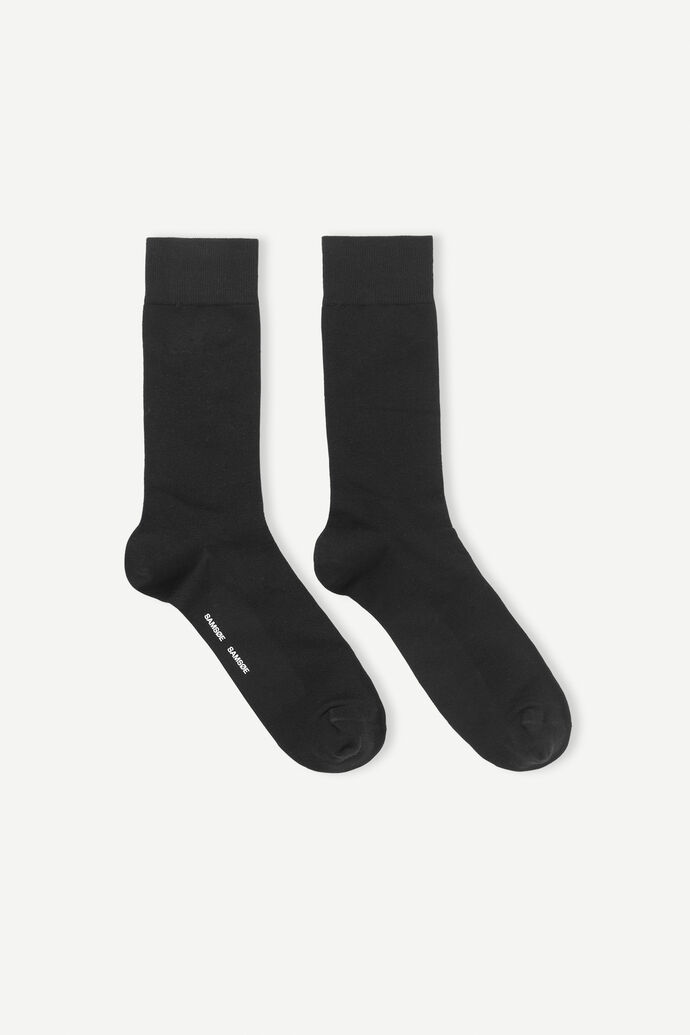 Samsoe & Samsoe Black Heino Socks Women Womens SOCKS GOOFASH