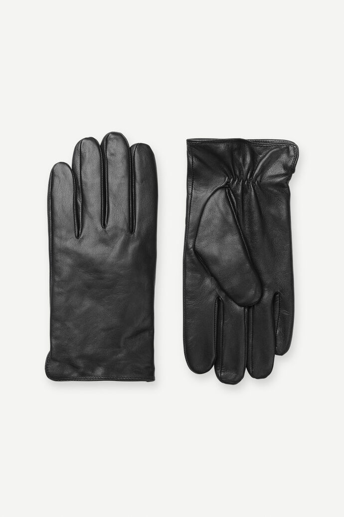 Samsoe & Samsoe Man Samsøe & Samsøe Karnal Gloves Black Mens GLOVES GOOFASH