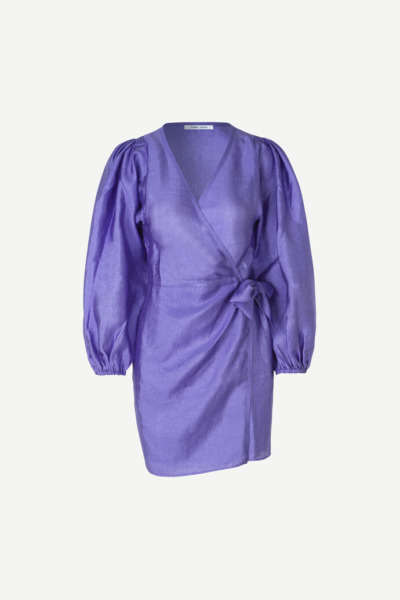 Samsoe & Samsoe Samsøe & Samsøe Magnolia Short Dress Aster Purple Women Womens DRESSES GOOFASH
