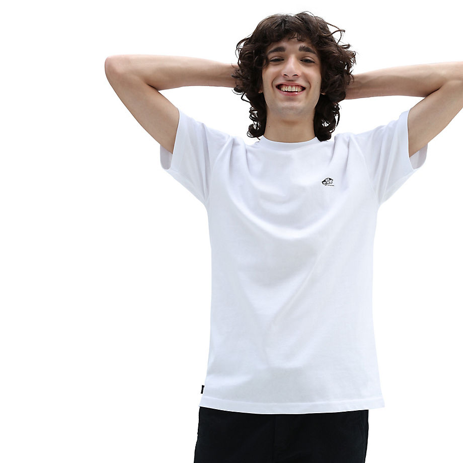 Skate Classics T-Shirt White White Vans Man Mens T-SHIRTS GOOFASH