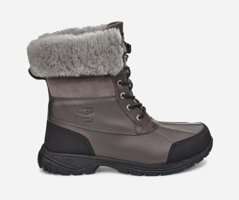 Ugg Ugg Butte Boot For In Grey Suede Men Mens BOOTS GOOFASH