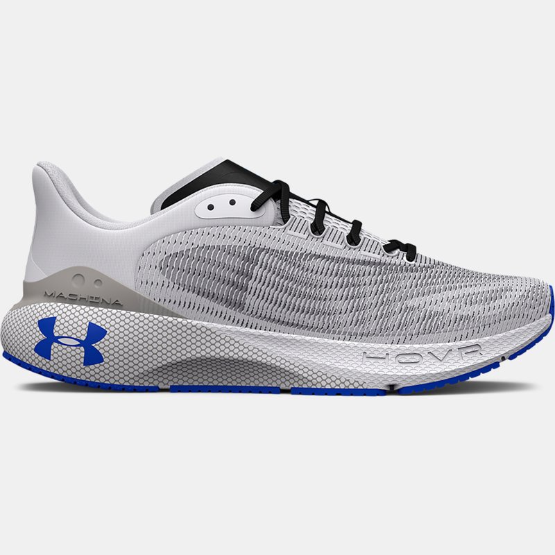 Under Armour Ladies Under Armor Hovr Machina Breeze Running Shoes White White Versa Blue Womens SPORTS SHOES GOOFASH