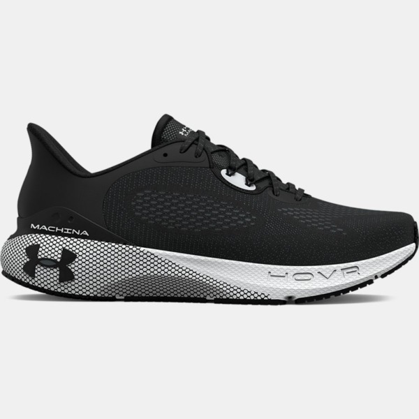 Under Armour Women Under Armor Hovr Machina Running Shoes Black And White Black Womens SPORTS SHOES GOOFASH