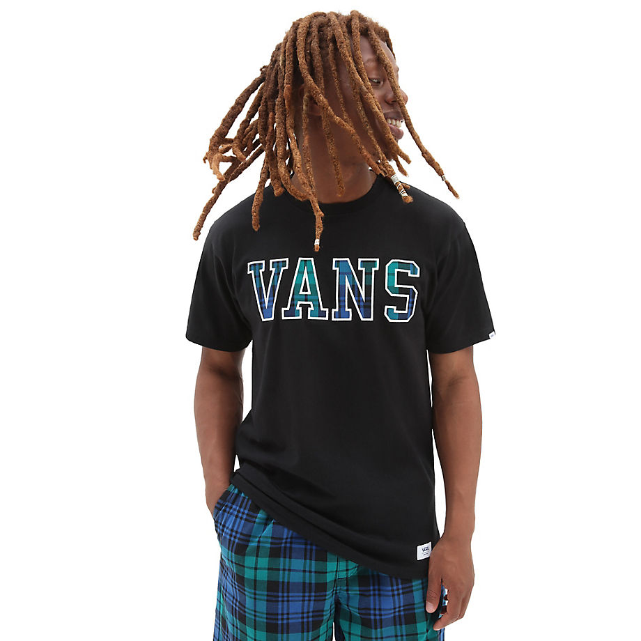 Vans Anaheim T-Shirt Black Black Men Mens T-SHIRTS GOOFASH