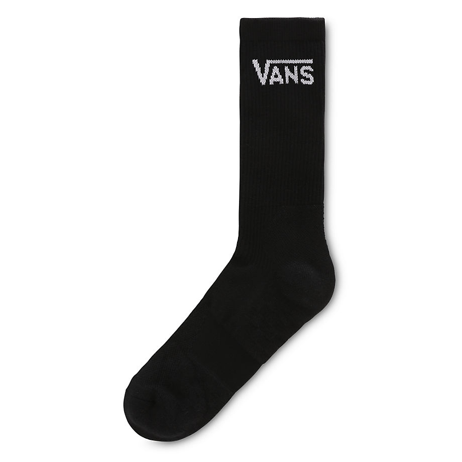 Vans Man Skate Crew Socks Pair Black Black Mens SOCKS GOOFASH
