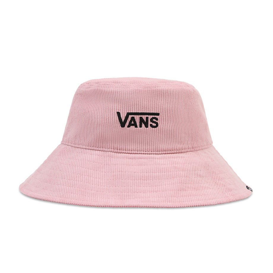 Vans Novelty Level Up Bucket Hat Zephyr Pink Women Womens HATS GOOFASH