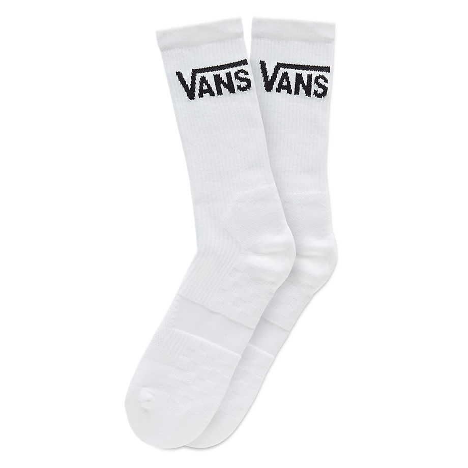 Vans Skate Crew Socks Pair White White Men Mens SOCKS GOOFASH