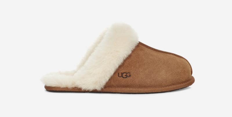 Women's Ugg Ugg Scuffette Ii Slipper For In Brown Suede Womens SLIPPERS GOOFASH
