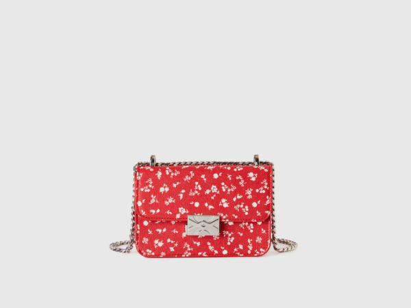 Benetton United Colors Of Be Bag In Red With Pattern Os Red Female Womens BAGS GOOFASH
