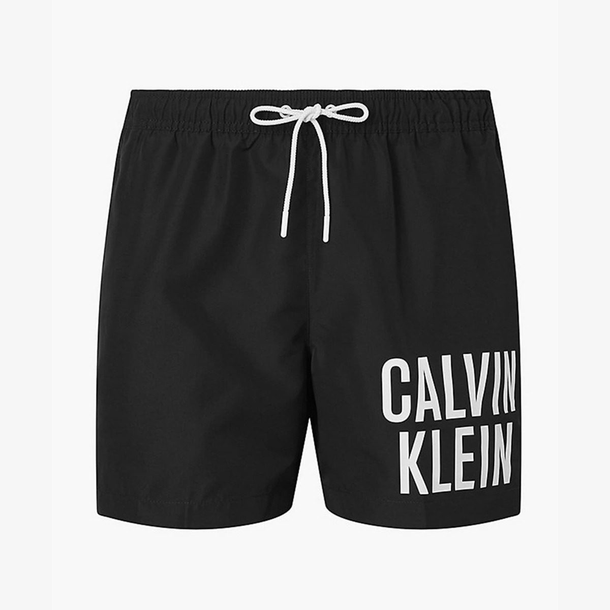 Calvin Klein Drawstring Swim Shorts Black Footshop Man Mens SHORTS GOOFASH