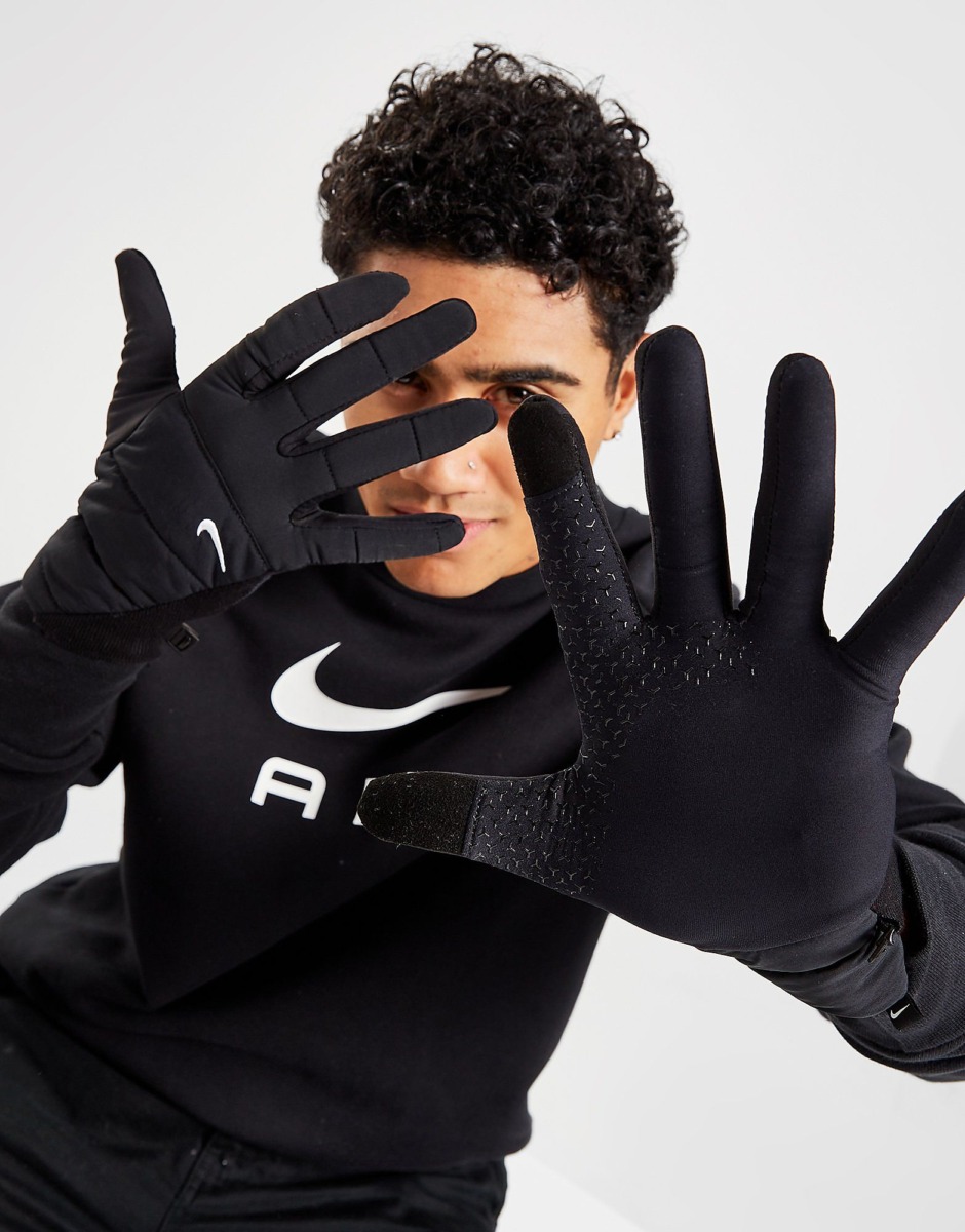 Jd Sports Nike Quilted Gloves Black Men Mens GLOVES GOOFASH