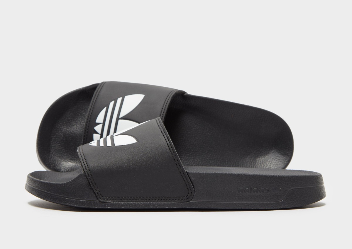 Men's Adidas Originals Adilette Bath Sandals Black Jd Sports Mens SANDALS GOOFASH