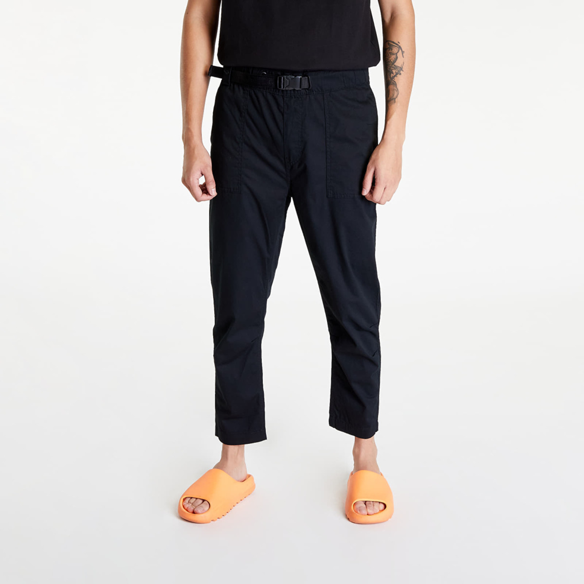 Men's Calvin Klein Utility Belt Wovents Black Footshop Mens BELTS GOOFASH