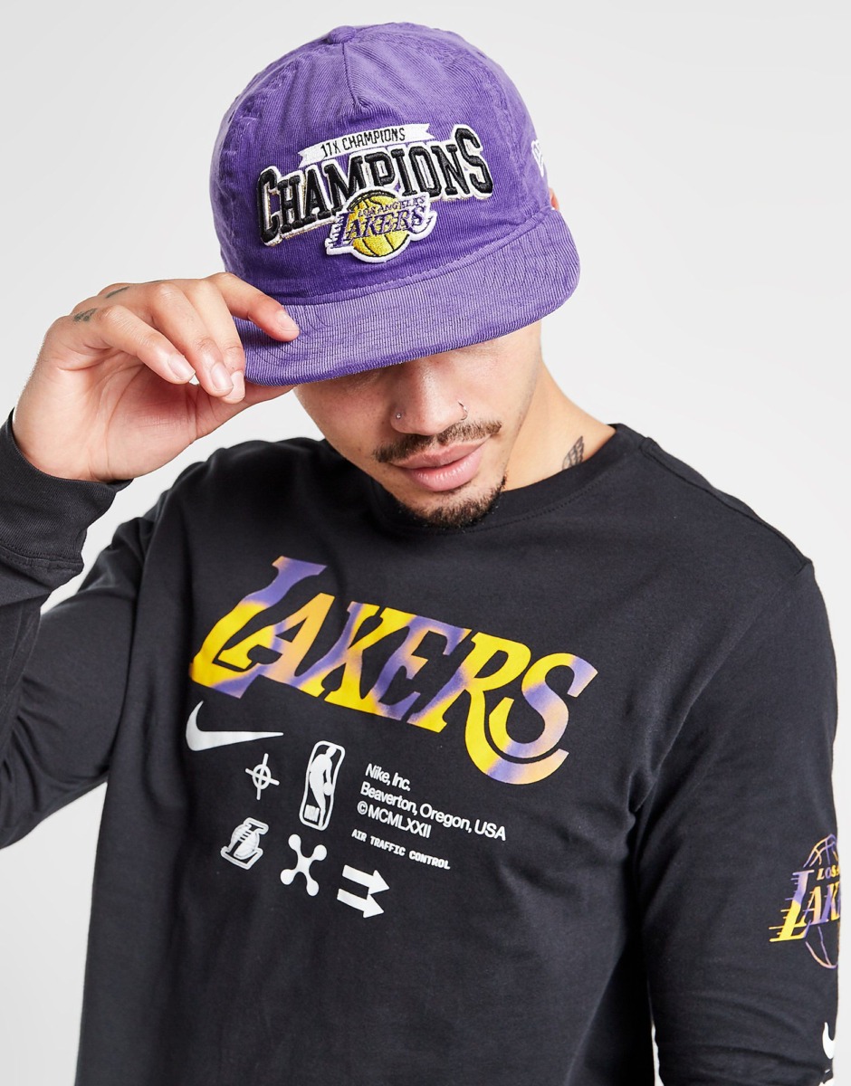 Men's New Era La Lakers Corduroy Cap Purple Jd Sports Mens CAPS GOOFASH