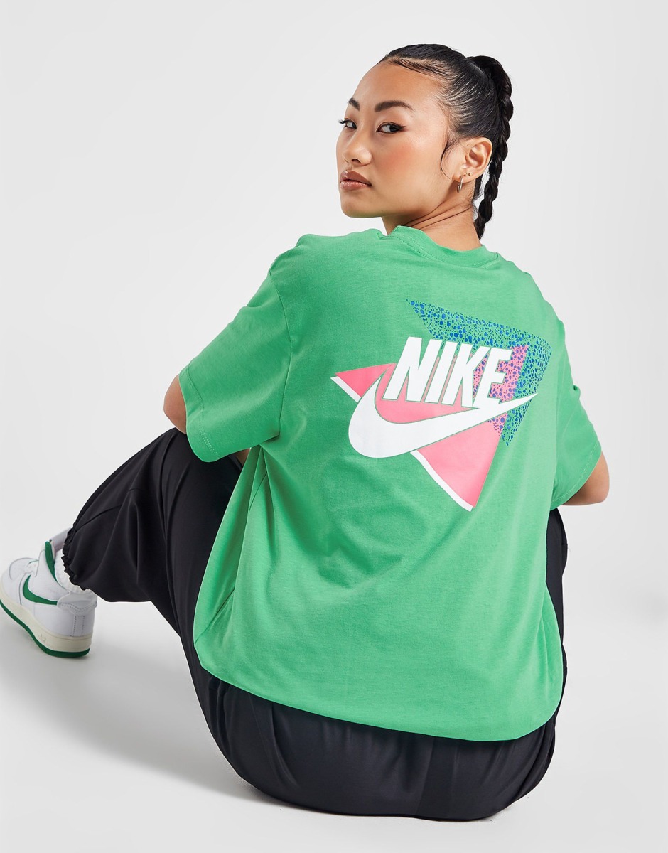 Nike Vintage Graphic T-Shirt Green Women's Jd Sports Womens T-SHIRTS GOOFASH