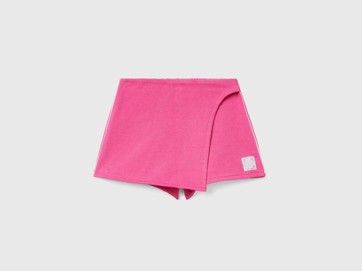 Pink Short Ts Skirt Fuchsia Female Benetton Womens SKIRTS GOOFASH
