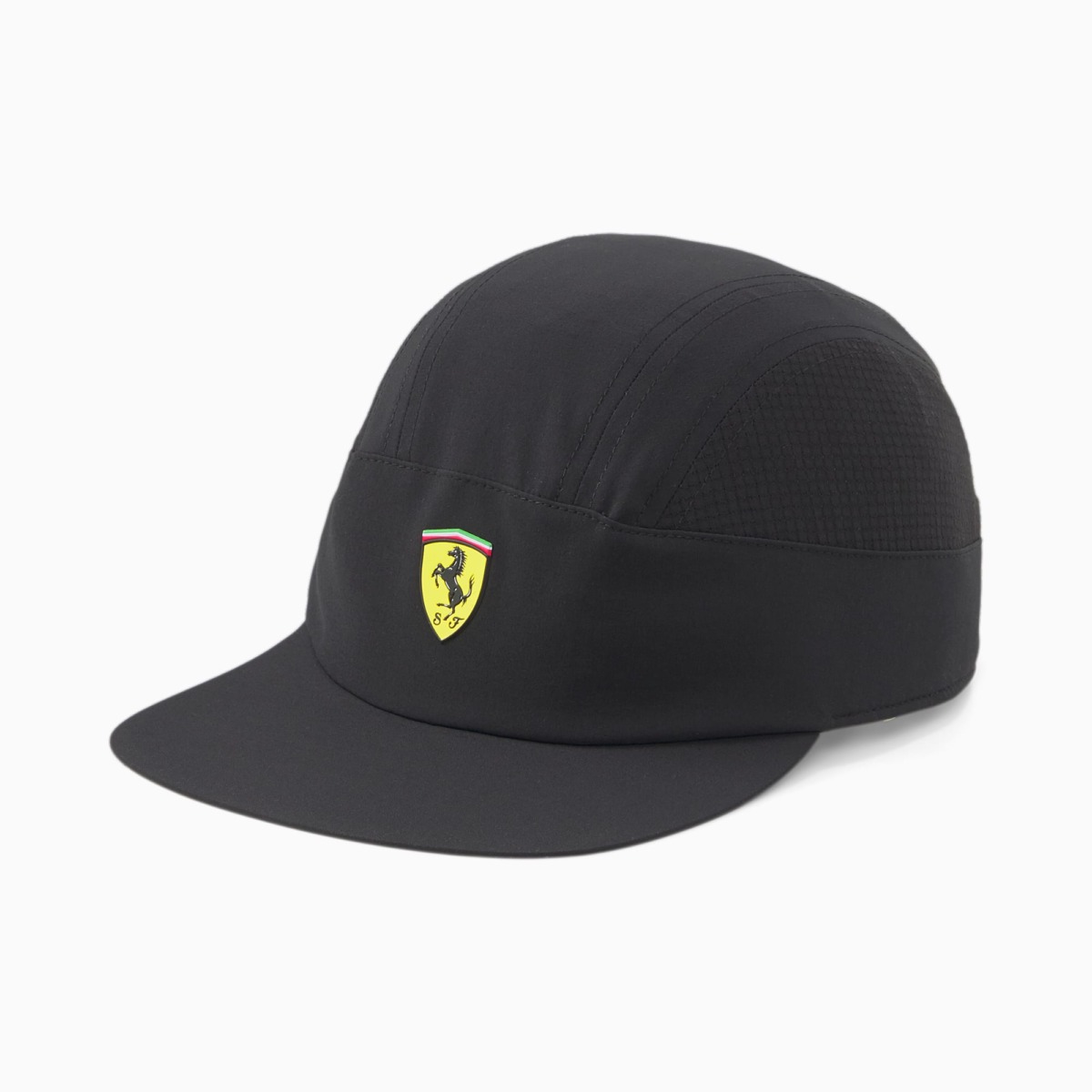 Puma Black Scuderia Ferrari Sptwr Rct Cap For Men Mens CAPS GOOFASH
